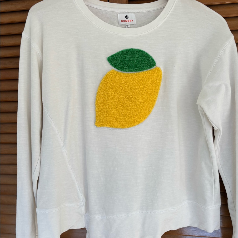Sundry Lemon Pullover - Picture 6 of 11